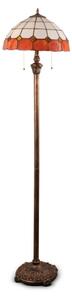 Brilagi - Lampă de podea Tiffany SIENNA cu vitralii 2xE27/60W/230V