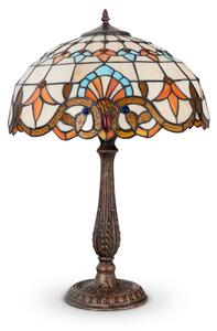 Brilagi - Lampă de masă în stil Tiffany cu vitralii MIRABELLA 2xE27/60W/230V