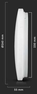 Plafonieră LED, 12 W, 230 V, 26 cm, 3000K/4000K/6400K