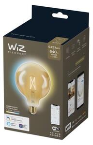 Bec LED dimabil VINTAGE G125 E27/6,7W/230V 2000-5000K CRI 90 Wi-Fi WiZ