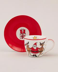 Filiżanka ze spodkiem Spirit of Christmas porcelana 250ml
