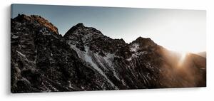 Tablou - Lanț de munți stâncos (120x50 cm)