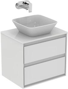 Ideal Standard Connect Air lavoar 40x40 cm pătrat de blat alb luciu E034701
