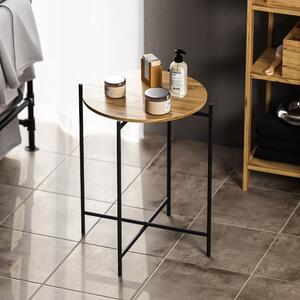 Măsuţă de cafea, Hanah Home, Culoare: Negru Natural