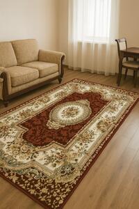 Covor Living Dormitor, Model Clasic 571 210, Rosu Rosu, Dreptunghi, 160 x 230