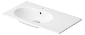 Cersanit Zen lavoar 80x45.5 cm dreptunghiular încastrat alb luciu K117-003