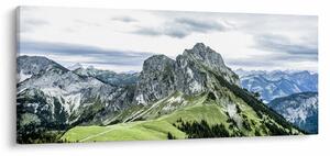 Tablou - Crestele munților (120x50 cm)