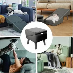 Pawstep™ 2 în 1 Otoman și Rampă Pentru Câini