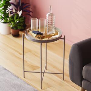 Măsuţă de cafea, Hanah Home, Culoare: Gri
