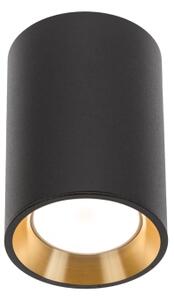 Spot CHLOE 1xGU10/35W/230V negru/auriu rotund