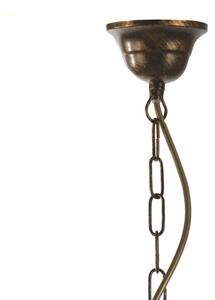 Lustră pe lanț CONTESSA 1xE27/22W/230V bronz ONLI