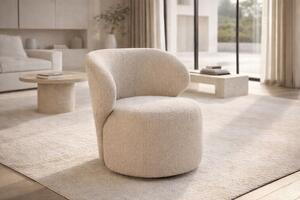 Fotoliu de relaxare Cocoon - boucle bej Catch Me 02