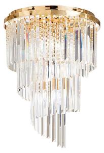 Lustră aplicată CARLTON 12xE14/40W/230V auriu Ideal Lux