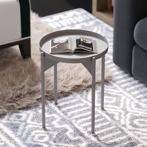 Măsuţă de cafea, Hanah Home, Culoare: Gri