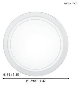 Plafonieră Eglo 83153 PLANET 1 1xE27/60W/230V