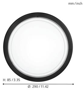 Plafonieră Eglo 83159 PLANET 1 1xE27/60W/230V
