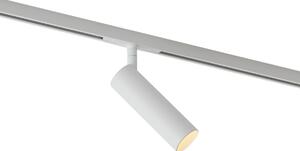 Spot modern alb pentru sistem de șină monofazat GU10 35mm - Slimline Uzzy