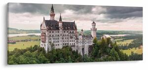 Tablou - Castelul pe stânci (120x50 cm)