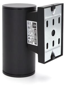 Aplică de exterior Aigostar 1xGU10/230V negru IP65 rotund