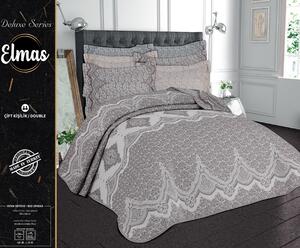 Set Cuvertura Pat Eleganta, Cuvertura Pat (240x260) + 2 Fete Perna (60x80)