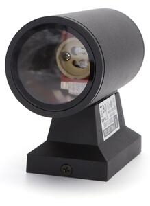 Aplică de exterior Aigostar 1xGU10/230V negru IP65 rotund