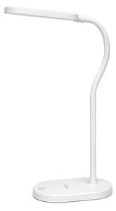 Lampă LED dimabilă de masă cu funcție de încărcare fără fir Aigostar LED/2,5W/5V alb