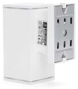 Aplică de exterior Aigostar 1xGU10/230V alb IP65 dreptunghiular