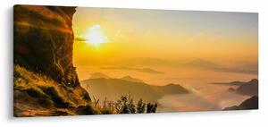 Tablou - Ceața de dimineață în vale (120x50 cm)