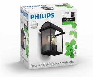 Philips 17235/30/PN - Aplică perete exterior 2xE27/42W/230V IP44