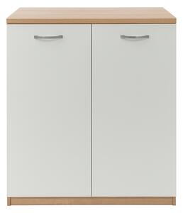 Comoda Star, Masura 80x80x40cm, Culoare Sonoma Alb , PAL 18mm