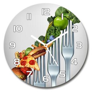 Ceas din sticlă rotund Advances in dieta