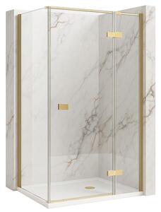 Rea, Cabină de duș Rea Atlas 120x100 Auriu periat, KPL-K4576