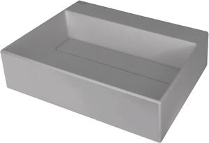 Deante Correo, lavoar blat granit 500x400x130 mm, gri, DEA-CQR_SU5M