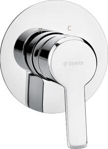 Deante Arnika, baterie duș încastrată fără divertor, cromată, BQA_044L