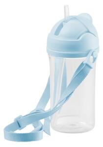 Bidon sport tip gentuta 400ml, albastru, Sweetie