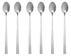 Set lingurita latte 23cm, 6 piese, Como Silver