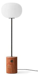 JWDA Lampadar Red Travertine/Bronzed Brass - Audo Copenhagen