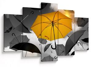 Tablou - Umbrelă galbenă (150x105 cm)