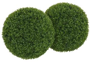 Set de plante artificiale, 2 bucăți buxus, 40cm înălțime