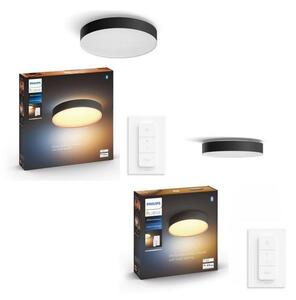 Philips - SET 1x corp de iluminat LED dimabil Hue ENRAVE 33,5W/230V + 1x corp de iluminat dimabil 9,6W + telecomandă