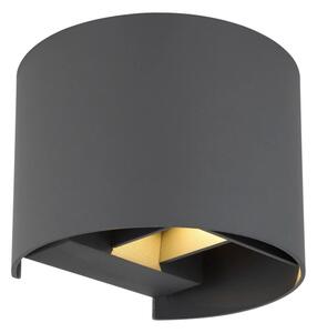 Globo 34168R - Aplică de perete LED pentru exterior VERONIKA 2xED/3W/230V IP54