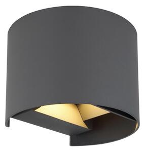 Globo 34168R - Aplică de perete LED pentru exterior VERONIKA 2xED/3W/230V IP54