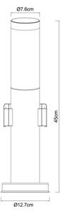 Globo 3158K - Lampă de exterior BOSTON cu 2 prize, 1xE27/23W/230V, IP44