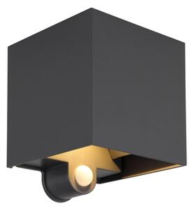 Globo 34168S - Lampă LED de exterior cu senzor VERONIKA 2xLED/3W/230V IP54