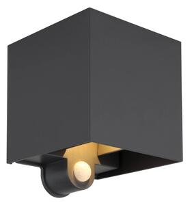 Globo 34168S - Lampă LED de exterior cu senzor VERONIKA 2xLED/3W/230V IP54