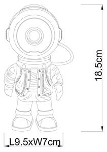 Globo 28087 - Proiector LED reglabil COSMO LED/3W/5V astronaut