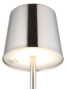 Globo 58482N-LED Lampă de birou VANCOUVER, cu control tactil, reglabilă, reîncărcabilă, 2W/3,7V 2200mAh, crom lucios