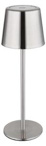 Globo 58482N-LED Lampă de birou VANCOUVER, cu control tactil, reglabilă, reîncărcabilă, 2W/3,7V 2200mAh, crom lucios
