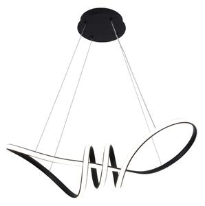 Lustră LED suspendată FLAVIA, 44 W, 230 V, neagră