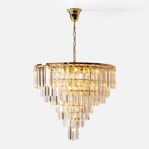 Zuma Line 17701/20-GLD - Candelabru suspendat VERSAILLES 20xE14/40W/230V, auriu